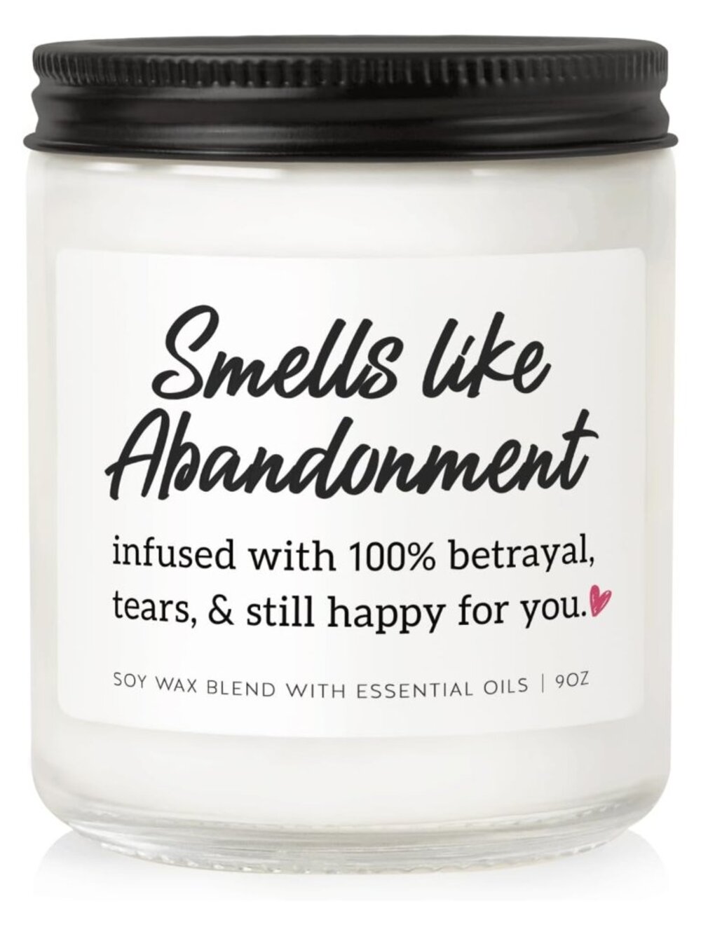 Lavender Scented Soy Wax Jar Candle 9oz Farewell Gift Coworker